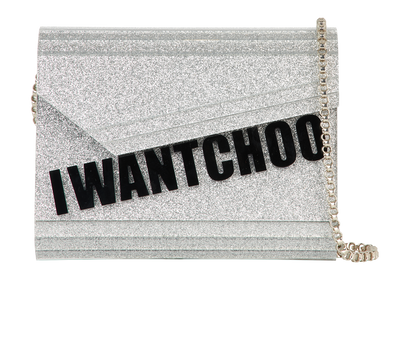 IWantChoo Chain Clutch, front view